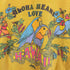 シングルステッチ ALOHA MEANS LOVE 染み込みプリントS/S TEE メンズ