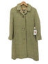 アクアスキュータム AQUASCUTUM 80S イングランド製 ツイード チェスター コート レディース