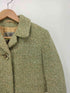 アクアスキュータム AQUASCUTUM 80S イングランド製 ツイード チェスター コート レディース