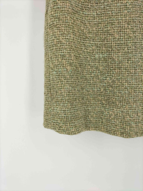 アクアスキュータム AQUASCUTUM 80S イングランド製 ツイード チェスター コート レディース