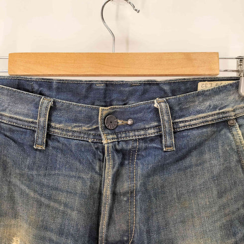 ディーゼル DIESEL KAKEE ダメージ加工 ボタンフライデニムパンツ Y2K グランジ メンズ W29L32