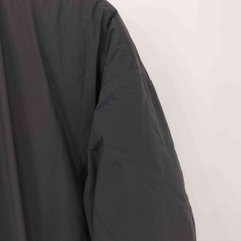 エフシーイー F/CE. ノーカラー ロング ダウンコート LONG COAT レディース S