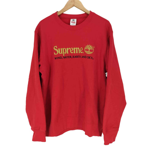 シュプリーム Supreme 20SS Timberland Crewneck Sweathirt メンズ import:M