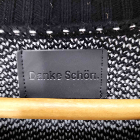 ダンケシェーン Danke Schon フロントボアデザインクルーネックニット メンズ FREE