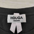 houga stoneT フロントフリルデザインTシャツ レディース