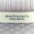 ビューティーアンドユースユナイテッドアローズ BEAUTY & YOUTH UNITED ARROWS ウールケーブルショートVネックニットプルオーバー レディース