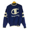 チャンピオン Champion バイカラー ロゴ ニット メンズ JPN:M