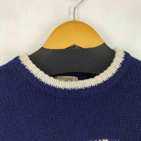 チャンピオン Champion バイカラー ロゴ ニット メンズ JPN:M