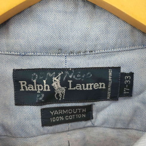 ラルフローレン RALPH LAUREN YARMOUTH スモールポニー刺繍 BD シャツ メンズ 17-33