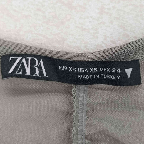 ザラ ZARA ギャザーデザインブラウス レディース JPN:XS