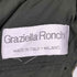 GRAZIELLA RONCHI 霜降り襟ベロアウールコート import レディース
