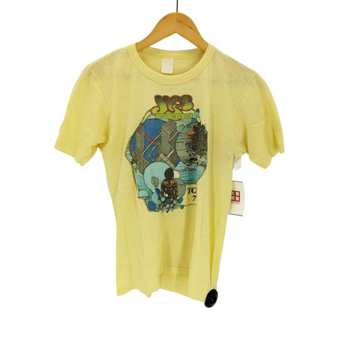 70S バンドTシャツ 1977 yes going for the one tour シングルステッチ メンズ