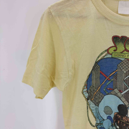 70S バンドTシャツ 1977 yes going for the one tour シングルステッチ メンズ