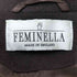 FEMINELLA イングランド製 アンゴラカシミヤ混 ダブル チェスターコート レディース