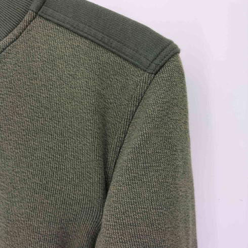 エルエルビーン L.L.Bean エルボーパッチ ジップアップニット メンズ M