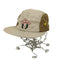 NO MOSQUITO CAP 白夜 / HAKUCHU - BEIGE x BROWN メンズ FREE