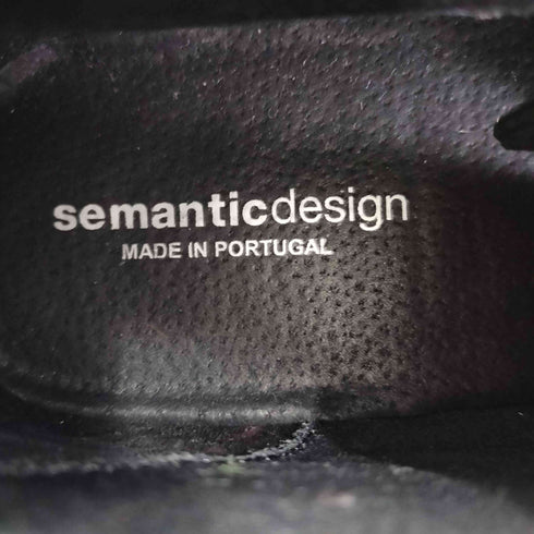 セマンティックデザイン semanticdesign チャッカブーツ メンズ EUR:43