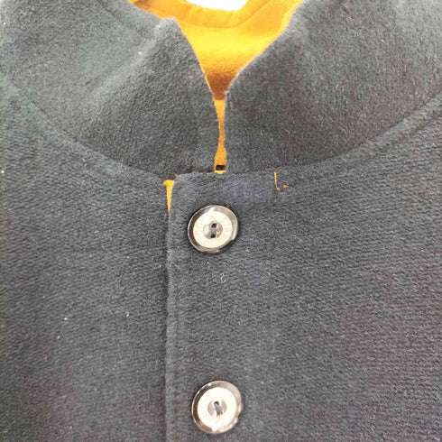 straight down アメリカ製 ハーフボタンスウェット メンズ import:L