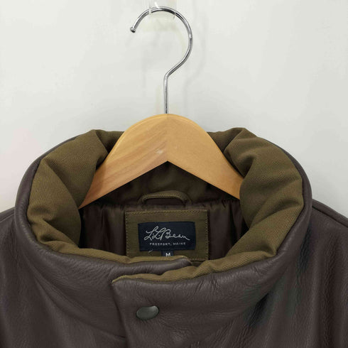 エルエルビーン L.L.Bean レザー切替 ギルフォードジャケット メンズ M