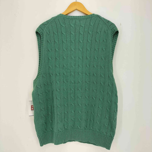 ポロラルフローレン POLO RALPH LAUREN ポニー刺繍 ケーブル編みベスト メンズ import:XL
