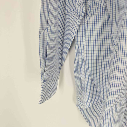 カマクラシャツ 鎌倉シャツ bowbells house チェック ホリゾンタルカラー ドレスシャツ メンズ 41-83