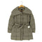 マックスマーラウィーケンドライン Max Mara WEEKEND LINE ベルト付き スナップボタン ショールカラー ダウンコート レディース 38