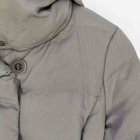 マックスマーラウィーケンドライン Max Mara WEEKEND LINE ベルト付き スナップボタン ショールカラー ダウンコート レディース 38