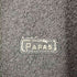 パパス papas くるみボタン ラウンドカラーウールコート メンズ