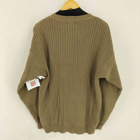 チャップスラルフローレン CHAPS RALPH LAUREN HANDFRAME クルーネック コットンニット メンズ import:M