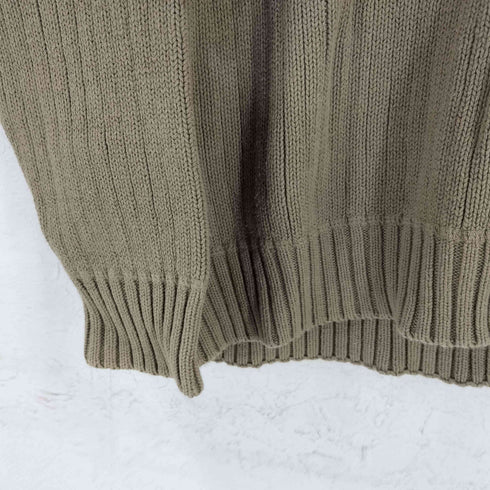 チャップスラルフローレン CHAPS RALPH LAUREN HANDFRAME クルーネック コットンニット メンズ import:M