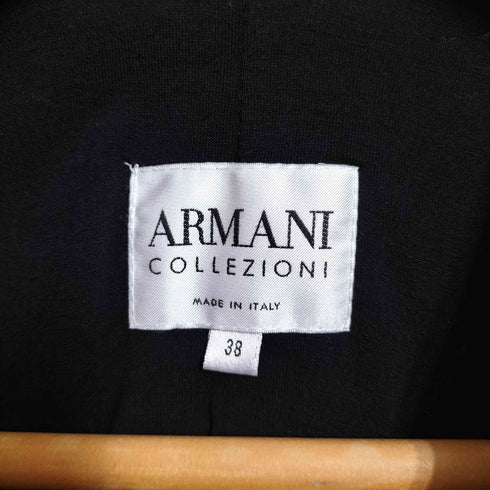 アルマーニコレツィオーニ ARMANI COLLEZIONI ウールエラスタン 3B テーラードジャケット レディース 38