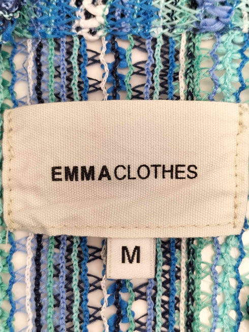 エマクローズ EMMA CLOTHES ルーズオーバーオープンカラーマルチパターンS/Sシャツ メンズ JPN:M
