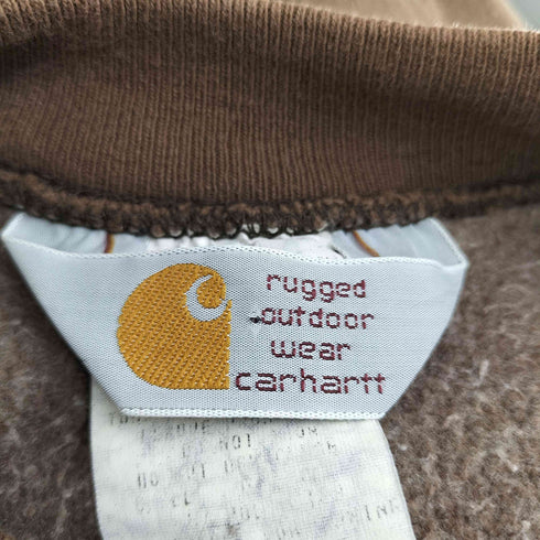 カーハート Carhartt 80-90S 三角タグ フロントロゴ刺繍スウェット メンズ