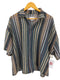 エマクローズ EMMA CLOTHES ルーズオーバーオープンカラーマルチパターンS/Sシャツ メンズ JPN:M