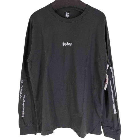 デザインティーシャツストアグラニフ Design Tshirts Store graniph コラボレーションロンT ハリーとロンとハーマイオニー メンズ L