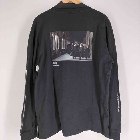 デザインティーシャツストアグラニフ Design Tshirts Store graniph コラボレーションロンT ハリーとロンとハーマイオニー メンズ L