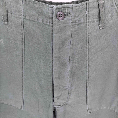 ユーエスアーミー U.S. ARMY 60-70S FATIGUE PANTS ボタンフライ 尿素ボタン ベイカーパンツ メンズ