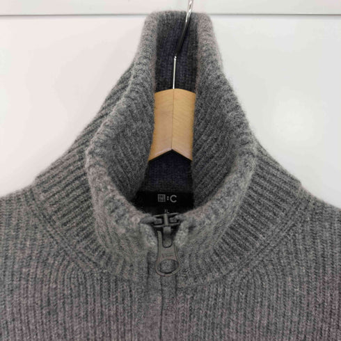 ユニクロシー UNIQLO:C プレミアムラムハーフジップセーター レディース JPN:XL