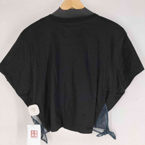 トーガローブオーガアーカイブス オープニングセレモニー TOGA ROBE TOGA ARCHIVES for OPENING CEREMONY ボートネック メッシュリボン ノースリーブカットソー レディース 0 S