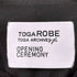 トーガローブオーガアーカイブス オープニングセレモニー TOGA ROBE TOGA ARCHIVES for OPENING CEREMONY ボートネック メッシュリボン ノースリーブカットソー レディース 0 S