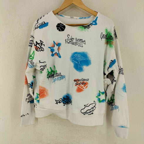 ザラ ZARA GRAFFITI PRINT SWEATSHIRT セットアップ レディース 13-14