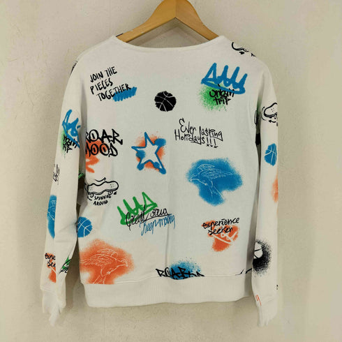 ザラ ZARA GRAFFITI PRINT SWEATSHIRT セットアップ レディース 13-14