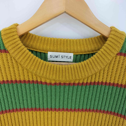スミスタイル SUM1 STYLE 22AW マルチボーダーニット レディース FREE