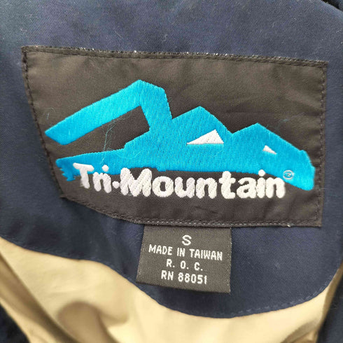 tn-mountain フロントロゴ刺繍 ジップブルゾンジャケット メンズ JPN:S