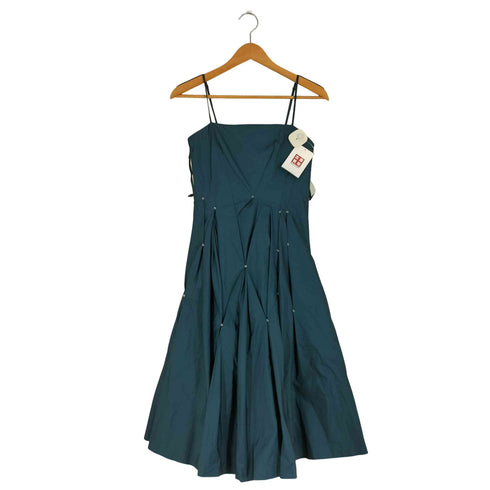 ビーシービージーマックスアズリア BCBG MAXAZRIA 装飾付き クレイジーパターン キャミワンピース レディース 0