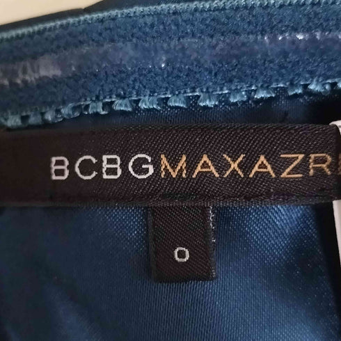 ビーシービージーマックスアズリア BCBG MAXAZRIA 装飾付き クレイジーパターン キャミワンピース レディース 0