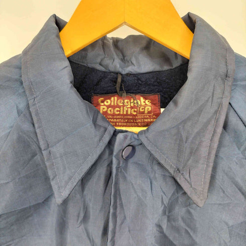 カレッジパシフィック Collegiate Pacific USA製 裏地ボア ナイロン コーチジャケット メンズ import:L