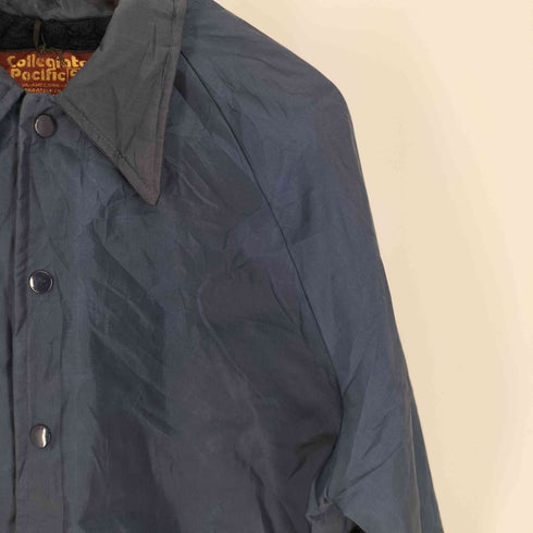 カレッジパシフィック Collegiate Pacific USA製 裏地ボア ナイロン コーチジャケット メンズ import:L