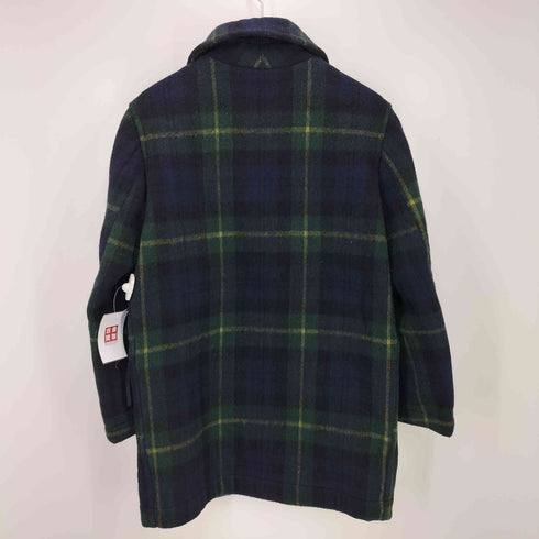 グローバーオール Gloverall tartaneer by gloverall チェック柄ウールコート メンズ US36 EU46
