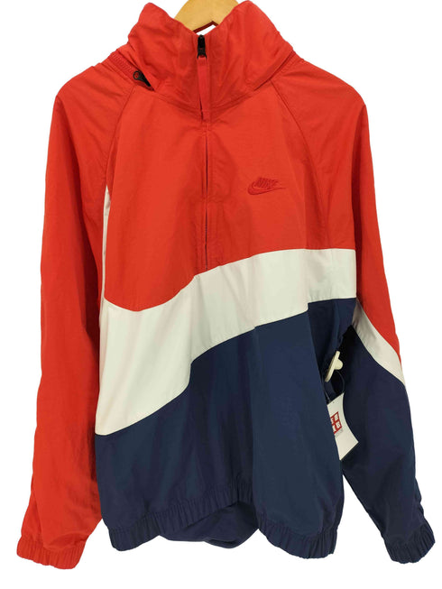 ナイキ NIKE BIG SWOOSH WOVEN JACKET メンズ import:L